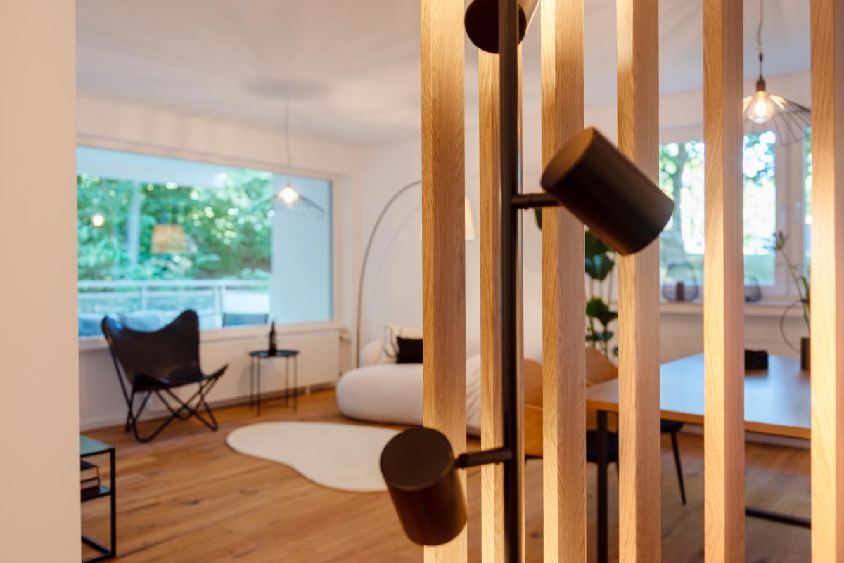 Wohnraum nach Home Staging – einladend und verkaufsfördernd gestaltet