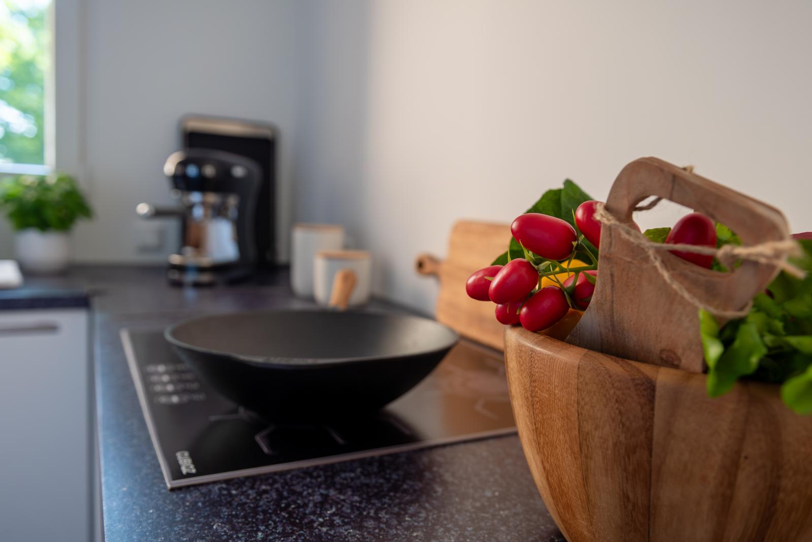 Modern ausgestattete Küche einer Verkaufsimmobilie in Niedernhausen